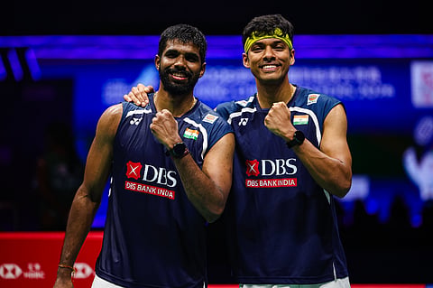 ಸಾತ್ವಿಕ್-ಚಿರಾಗ್‌ಗೆ ಚೀನಾ ಮಾಸ್ಟರ್ಸ್‌ ಕಿರೀಟ: ಹಾಲಿ ಋತುವಿನಲ್ಲಿ ಎರಡನೇ ಪ್ರಶಸ್ತಿ ಗೆದ್ದ ಭಾರತೀಯ ಜೋಡಿ