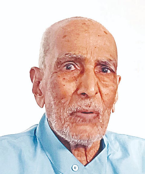 ಹಿರಿಯ ಸ್ವಾತಂತ್ರ್ಯ ಹೋರಾಟಗಾರ ಹನುಮಂತಯ್ಯ