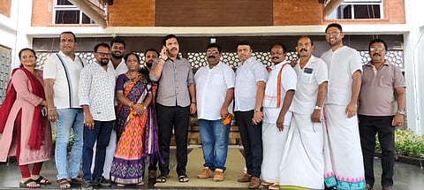 ಬಿ.ವೈ.ವಿಜಯೇಂದ್ರ ಅವರನ್ನು ಕುಕ್ಕೆ ಸುಬ್ರಹ್ಮಣ್ಯದಲ್ಲಿ ಶಾಸಕರಾದ ಹರೀಶ್ ಪೂಂಜ, ಭಾಗೀರಥಿ ಮುರುಳ್ಯ ಭೇಟಿಯಾದರು.