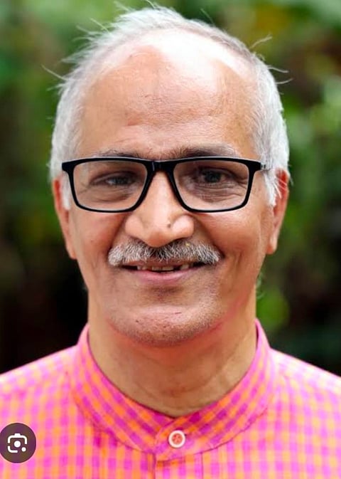 ಕೇರಳಂ ರಾಜ್ಯಸಭಾ ಸದಸ್ಯ ಸಿ. ಸದಾನಂದನ್​ ಮಾಸ್ತರ್​.
