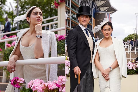 Sara Ali Khan Poses With Henry Cavill 