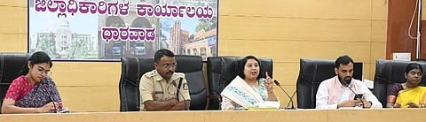 ವಿವಿಧ ಇಲಾಖೆಯ ಪ್ರಗತಿ ಪರಿಶೀಲನೆ ಸಭೆಯಲ್ಲಿ ಡಿಸಿ ಸ್ನೇಹಲ್ ಆರ್. ಮಾತನಾಡಿದರು.