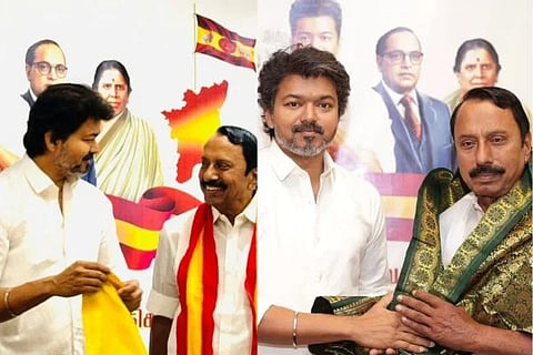 Sengottaiyan Joins TVK | ನಟ ವಿಜಯ್ ಸಮ್ಮುಖದಲ್ಲಿ ಅಧಿಕೃತವಾಗಿ ತಮಿಳಗ ವೆಟ್ರಿ ಕಳಗಂ ಪಕ್ಷಕ್ಕೆ ಸೇರ್ಪಡೆಯಾದ ಕೆಎ ಸೆಂಗೋಟ್ಟೈಯನ್