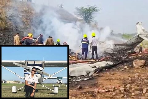 ಬಾರಾಮತಿ ವಿಮಾನ ದುರಂತ: ಅಜಿತ್ ಪವಾರ್ ಸಹಿತ ಐವರ ದುರಂತ ಅಂತ್ಯ; ಸಾಹಸಿ ಪೈಲಟ್ ಶಾಂಭವಿ ಪಾಠಕ್ ಇನ್ನಿಲ್ಲ