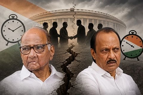 ಮಹಾರಾಷ್ಟ್ರದಲ್ಲಿ ಮತ್ತೊಂದು ರಾಜಕೀಯ ಕಂಪನದ ಮುನ್ಸೂಚನೆ: ಶಿವಸೇನಾ ಬೆನ್ನಲ್ಲೇ ಶರದ್ ಪವಾರ್ ಪಕ್ಷಕ್ಕೂ ಒಡಕಿನ ಭೀತಿ!