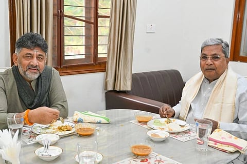 ಸಿಎಂ ಸಿದ್ದರಾಮಯ್ಯ ಮತ್ತು ಡಿಸಿಎಂ ಡಿ.ಕೆ. ಶಿವಕುಮಾರ್ 
