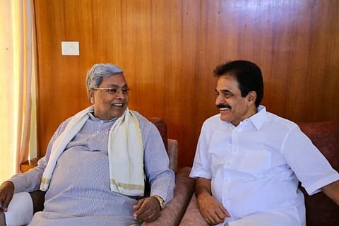 ಸಿಎಂ ಸಿದ್ದರಾಮಯ್ಯ ಮತ್ತು ಕೆ ಸಿ ವೇಣುಗೋಪಾಲ