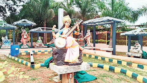 ಶಿರಸಿ ಮರಾಠಿಕೊಪ್ಪದ ಸಂಗೀತ ಸ್ವರ ವನ. ( Musical Sound Forest )