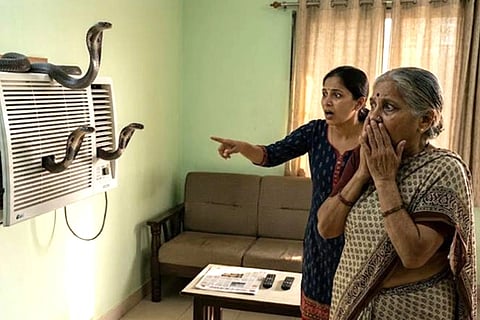 ವಿಪರೀತ ಸೆಕೆ ಅಂತ ಎಸಿ ಆನ್​ ಮಾಡುತ್ತಿದ್ದಂತೆ ಹೊರಬಂದ 3 ವಿಷಕಾರಿ ಹಾವುಗಳು! ಭಯಾನಕ ವಿಡಿಯೋ ವೈರಲ್​... Snakes 