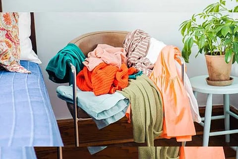 Stop Leaving Clothes On Chairs