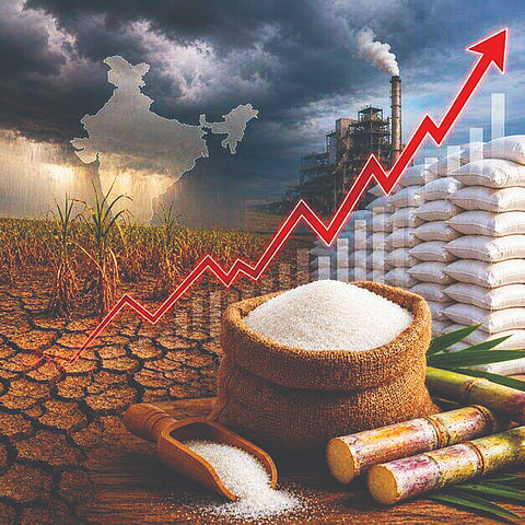 ಸಕ್ಕರೆ, ಬೆಲ್ಲ ಸೇರಿದಂತೆ ದಿನನಿತ್ಯದ ಬಳಕೆಯ ವಸ್ತುಗಳ ದರ ನಿಧಾನವಾಗಿ ಗಗನಕ್ಕೇರುತ್ತಿದ್ದು, ಸಿಹಿ ಪದಾರ್ಥಗಳ ಬೆಲೆ ಕಹಿಯಾಗತೊಡಗಿದೆ