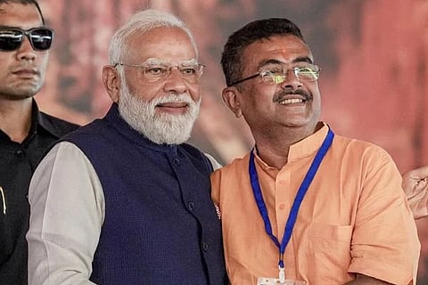 ಪಶ್ಚಿಮ ಬಂಗಾಳಕ್ಕೆ ಪ್ರಧಾನಿ ಮೋದಿ ಆಗಮನ! ಶ್ಯಾಮಪ್ರಸಾದ್ ಮುಖರ್ಜಿ ಅವರ ತಾಯ್ನಾಡಿಗೆ ಸ್ವಾಗತ ಎಂದ ಸಿಎಂ ಸುವೇಂದು!