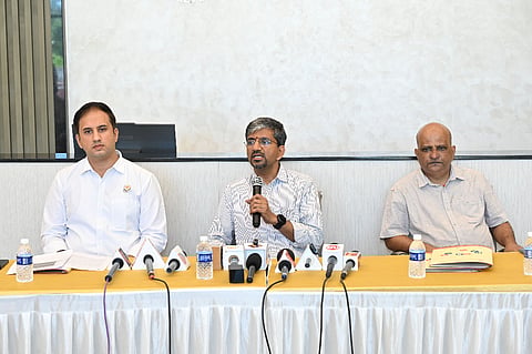 ವೈದ್ಯಕಿಯ ಅಧೀಕ್ಷಕ ಡಾ. ಶಶಿಕಿರಣ್​ ಉಮಾಕಾಂತ್​ ಸುದ್ದಿಗೋಷ್ಠಿಯಲ್ಲಿ ಮಾತನಾಡಿದರು. 