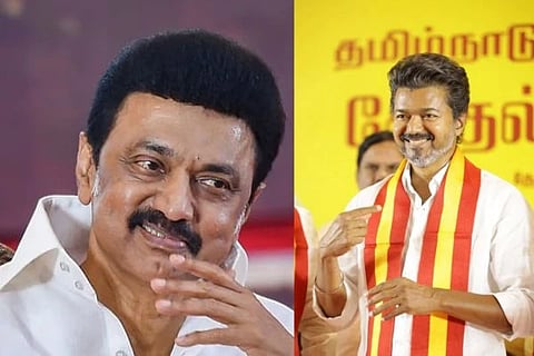 5 ದಶಕಗಳ ಅಧಿಪತ್ಯಕ್ಕೆ ಬ್ರೇಕ್; ವಿಜಯ್ ಕೈಹಿಡಿಯಲು ಸಣ್ಣ ಪಕ್ಷಗಳಿಗೆ ಡಿಎಂಕೆ ಮುಕ್ತ ಅವಕಾಶ ನೀಡಿದ್ದೇಕೆ..? 
