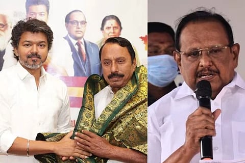 Raghupathy | ಟಿವಿಕೆ ಸೇರ್ಪಡೆಗೊಂಡಿರುವ ಕೆಎ ಸೆಂಗೋಟ್ಟೈಯನ್ ಮತ್ತು ಸಚಿವ ಎಸ್​ ರಘುಪತಿ