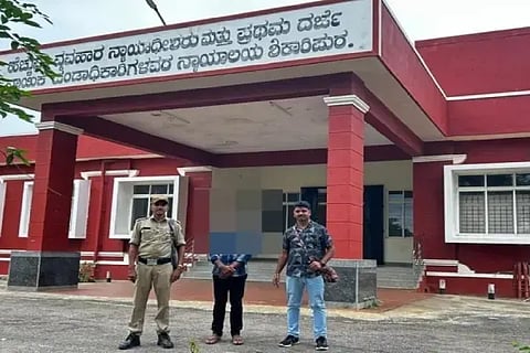 ನ್ಯಾಯಾಲಯಕ್ಕೆ ಹಾಜರಾಗದೆ ತಲೆಮರೆಸಿಕೊಂಡಿದ್ದ ದತ್ತಗುರು ಬಂಧನ.