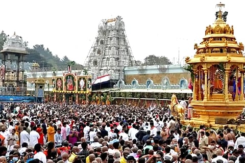 ತಿರುಪತಿಯ ಪ್ರಖ್ಯಾತ ವೆಂಕಟೇಶ್ವರ ಸ್ವಾಮಿ ದೇವಸ್ಥಾನ