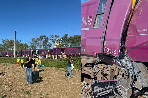 Train Collision Near London 