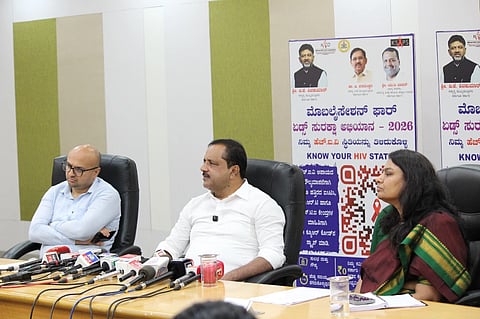 U.T. Khader press meet 