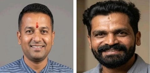 ಮನೋಜ್​ ಕೋಡಿಕೆರೆ ಹಾಗೂ ಚೇತನ್​ 