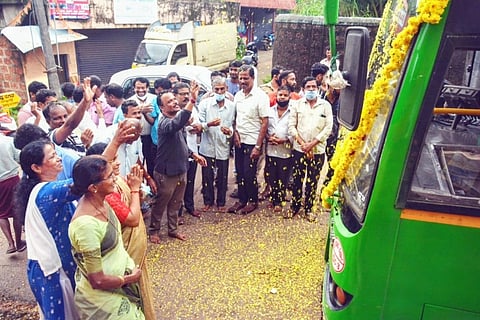 2021ರಲ್ಲೇ ಕುಂಪಲಕ್ಕೆ ಬಂದಿರುವ ಸರ್ಕಾರಿ ಬಸ್.