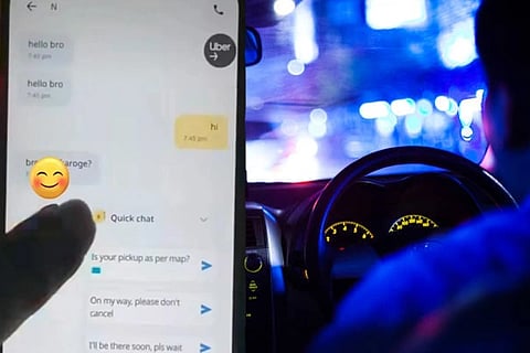 ಸಾಂದರ್ಭಿಕ ಚಿತ್ರ ( Uber Driver )