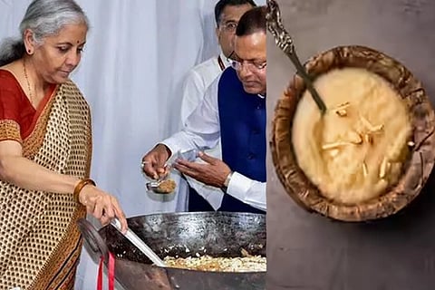 ಕೇಂದ್ರ ಬಜೆಟ್‌ಗೂ ಮುನ್ನ ಹಲ್ವಾ ಸಮಾರಂಭ