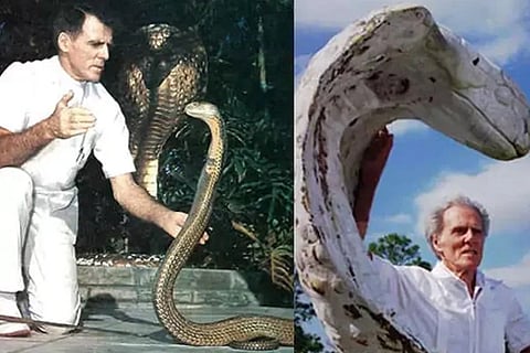 ಖ್ಯಾತ ಉರಗ ಪ್ರೇಮಿ ಬಿಲ್ ಹ್ಯಾಸ್ಟ್ 