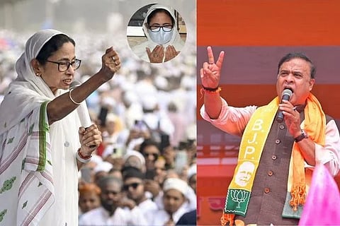 Himanta Biswa Sarma | ಬಂಗಾಳ ಸಿಎಂ ಮಮತಾ ಬ್ಯಾನರ್ಜಿ ಮತ್ತು ಅಸ್ಸಾಂ ಮುಖ್ಯಮಂತ್ರಿ ಹಿಮಂತ ಬಿಸ್ವಾ ಶರ್ಮಾ