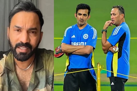 ದಿನೇಶ್​ ಕಾರ್ತಿಕ್​(ಎಡ), ಗೌತಮ್​ ಗಂಭೀರ್​-ಅಜಿತ್ ಅಗರ್ಕರ್​