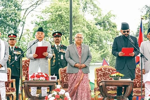 ಬಾಲೇಂದ್ರ ಶಾ ಪ್ರಮಾಣ ವಚನ
