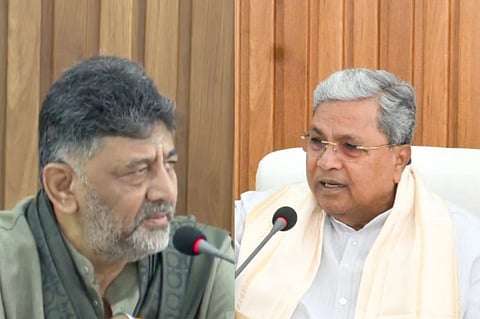 ಸಿಎಂ ಸಿದ್ದರಾಮಯ್ಯ ಮತ್ತು ಡಿಕೆ ಶಿವಕುಮಾರ್​ 