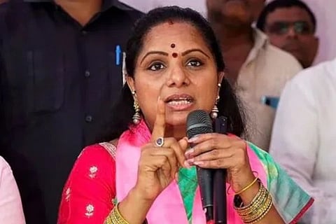 Telangana Politics | ತೆಲಂಗಾಣ ರಾಷ್ಟ್ರ ಸೇನೆ ಸ್ಥಾಪಿಸಿದ ಕೆ. ಕವಿತಾ