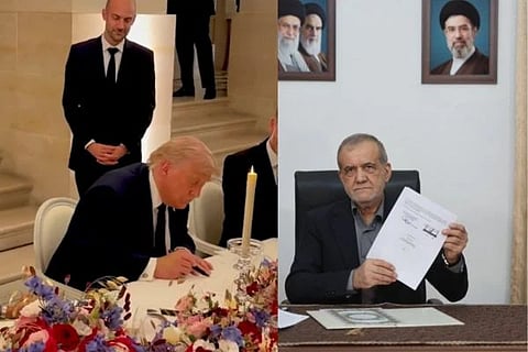 US Iran Peace | ಡೊನಾಲ್ಡ್ ಟ್ರಂಪ್ ಡಿಜಿಟಲ್ ಸಹಿ; ಇರಾನ್ ಜೊತೆ ಶಾಂತಿ ಒಪ್ಪಂದ ಫೈನಲ್