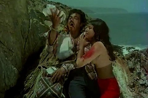 'ಏಕ್ ದುಜೆ ಕೆ ಲಿಯೆ' ಸಿನಿಮಾದ ದೃಶ್ಯ 