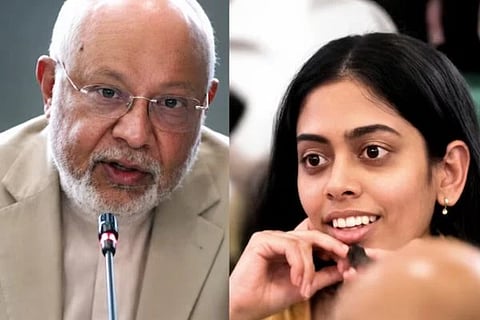 Pooja Kumari Jha | ಕಾಶ್ಮೀರ ನಮ್ಮ ದೇಶದ ಅವಿಭಾಜ್ಯ ಅಂಗ!...ತಪ್ಪು ನಕ್ಷೆ ಪ್ರದರ್ಶಿಸಿದ ಬಾಂಗ್ಲಾ ಮಾಜಿ ರಾಯಭಾರಿಗೆ ಕ್ಲಾಸ್​ ತೆಗೆದುಕೊಂಡ ಇಂಡಿಯನ್ ಡಿಪ್ಲೊಮ್ಯಾಟ್