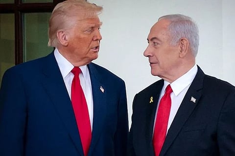 Donald Trump | ಅಮೆರಿಕದ ಅಧ್ಯಕ್ಷ ಡೊನಾಲ್ಡ್ ಟ್ರಂಪ್ ಮತ್ತು ಇಸ್ರೇಲ್ ಪ್ರಧಾನಿ ಬೆಂಜಮಿನ್ ನೆತನ್ಯಾಹು