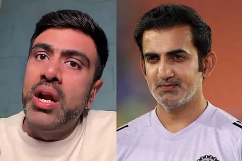 ಆರ್​. ಅಶ್ವಿನ್​, ಗೌತಮ್ ಗಂಭೀರ್​