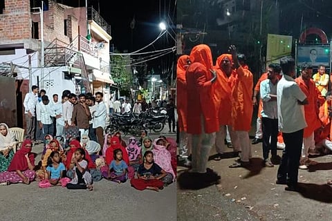 ಗಣೇಶ ಮೂರ್ತಿ ವಿಸರ್ಜನೆ ವೇಳೆ ಹೈಡ್ರಾಮಾ