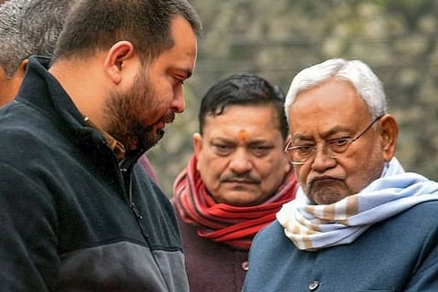 Tejashwi Yadav | ಬಿಹಾರ ಮುಖ್ಯಮಂತ್ರಿ ನಿತೀಶ್ ಕುಮಾರ್ ಮತ್ತು ವಿಪಕ್ಷ ನಾಯಕ ತೇಜಸ್ವಿ ಯಾದವ್