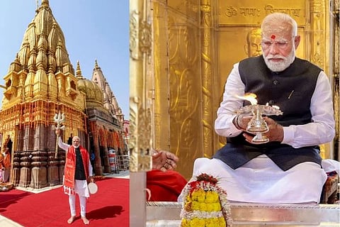 Narendra Modi | ದೇಶದ ಏಳ್ಗೆಗಾಗಿ ತ್ರಿಶೂಲ ಹಿಡಿದು ಪ್ರಾರ್ಥಿಸಿದ ಪ್ರಧಾನಿ ಮೋದಿ