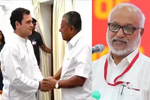 INDIA Bloc > ರಾಹುಲ್​ ಗಾಂಧಿ ನಡೆಗೆ ಸಿಪಿಐ(ಎಂ) ಆತ್ಮಾವಲೋಕನದ ಪಾಠ