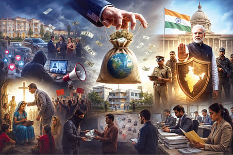  The most common form of foreign donation