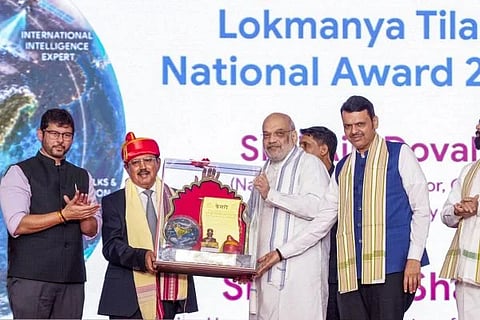Amit Shah | ಅಜಿತ್ ದೋವಲ್​​​ಗಾಗಿ ಒಂದು ಸುವರ್ಣ ಪುಟ ಕಾಯ್ದಿರಿಸಲೇಬೇಕು!.. ಲೋಕಮಾನ್ಯ ತಿಲಕ್ ಪ್ರಶಸ್ತಿ ಪ್ರದಾನ ಮಾಡಿ ಷಾ ಶ್ಲಾಘನೆ