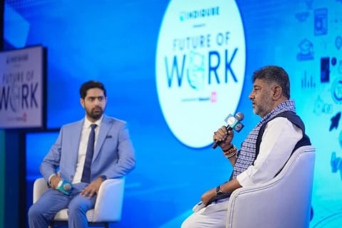 DCM D.K. Shivakumar | ನೆಟ್‌ವರ್ಕ್ 18 ಫ್ಯೂಚರ್ ಆಫ್ ವರ್ಕ್ ಶೃಂಗಸಭೆಯಲ್ಲಿ ಮಾತನಾಡಿದ ಡಿಸಿಎಂ ಡಿ.ಕೆ. ಶಿವಕುಮಾರ್