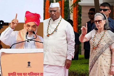 Amit Shah | ನೀವು ಮಾಡಿದ ಈ ಪಾಪವನ್ನು ದೇಶ ಎಂದಿಗೂ ಕ್ಷಮಿಸುವುದಿಲ್ಲ ಎಂದು ಅಮಿತ್ ಷಾ ವಾಗ್ದಾಳಿ!