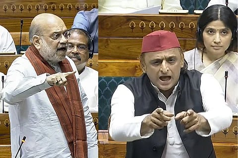 Amit Shah vs Akhilesh 