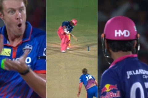  DC vs RR ಪಂದ್ಯದ ವೇಳೆ ನಡೆದ ಘಟನೆ