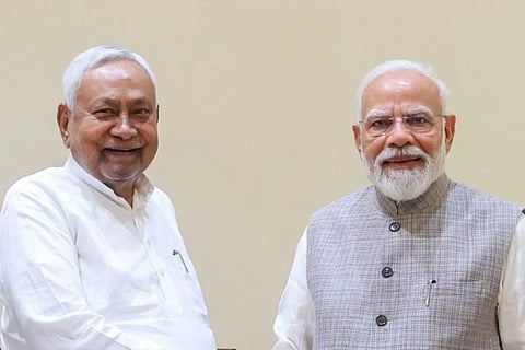 Nitish Kumar meets PM Modi