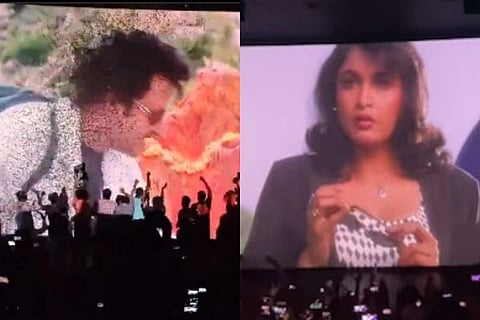 ರಜಿನಿಕಾಂತ್​ ಅಭಿನಯದ 'ಪಡೆಯಪ್ಪ' ಚಿತ್ರದ ದೃಶ್ಯ